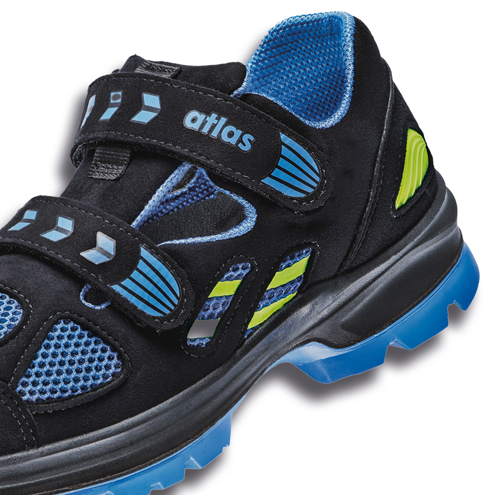 Sandale protectie usoare Atlas Flash cu lamela | S1P SRC ESD | comozi si respirabili - imagine 2