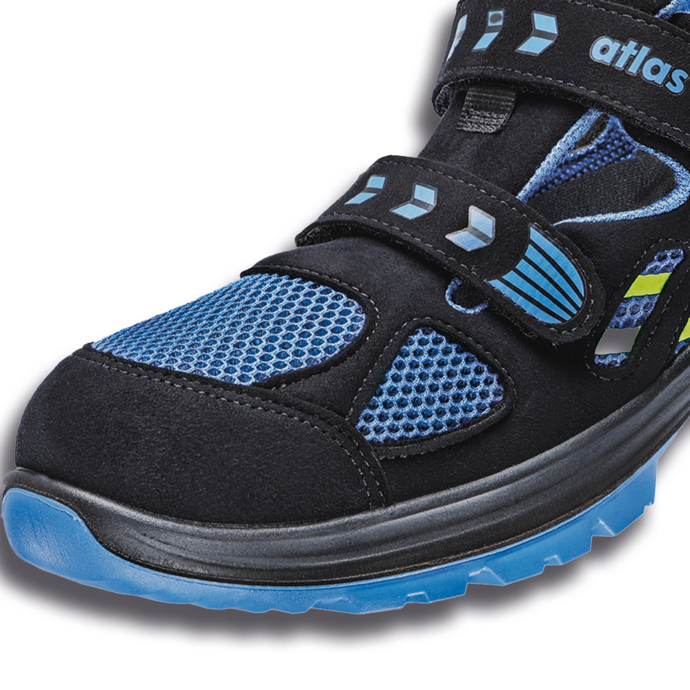 Sandale protectie usoare Atlas Flash cu lamela | S1P SRC ESD | comozi si respirabili - imagine 3