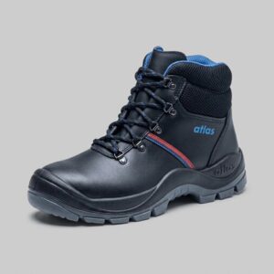 Bocanci de lucru santier Atlas piele impermeabilă cu lamela | S3 SRC | Anatomic Bau